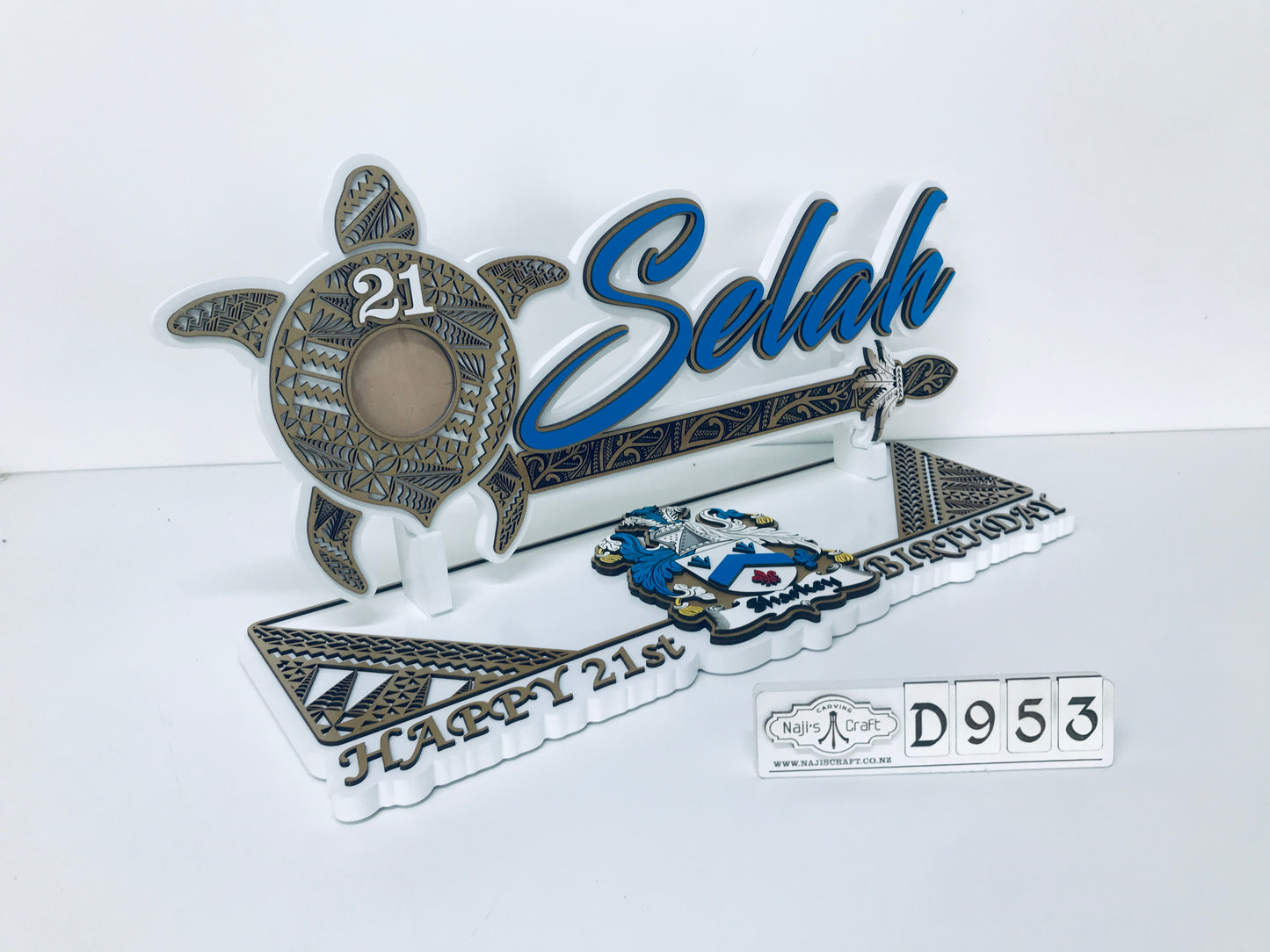 D953 Polynesian 21st Key