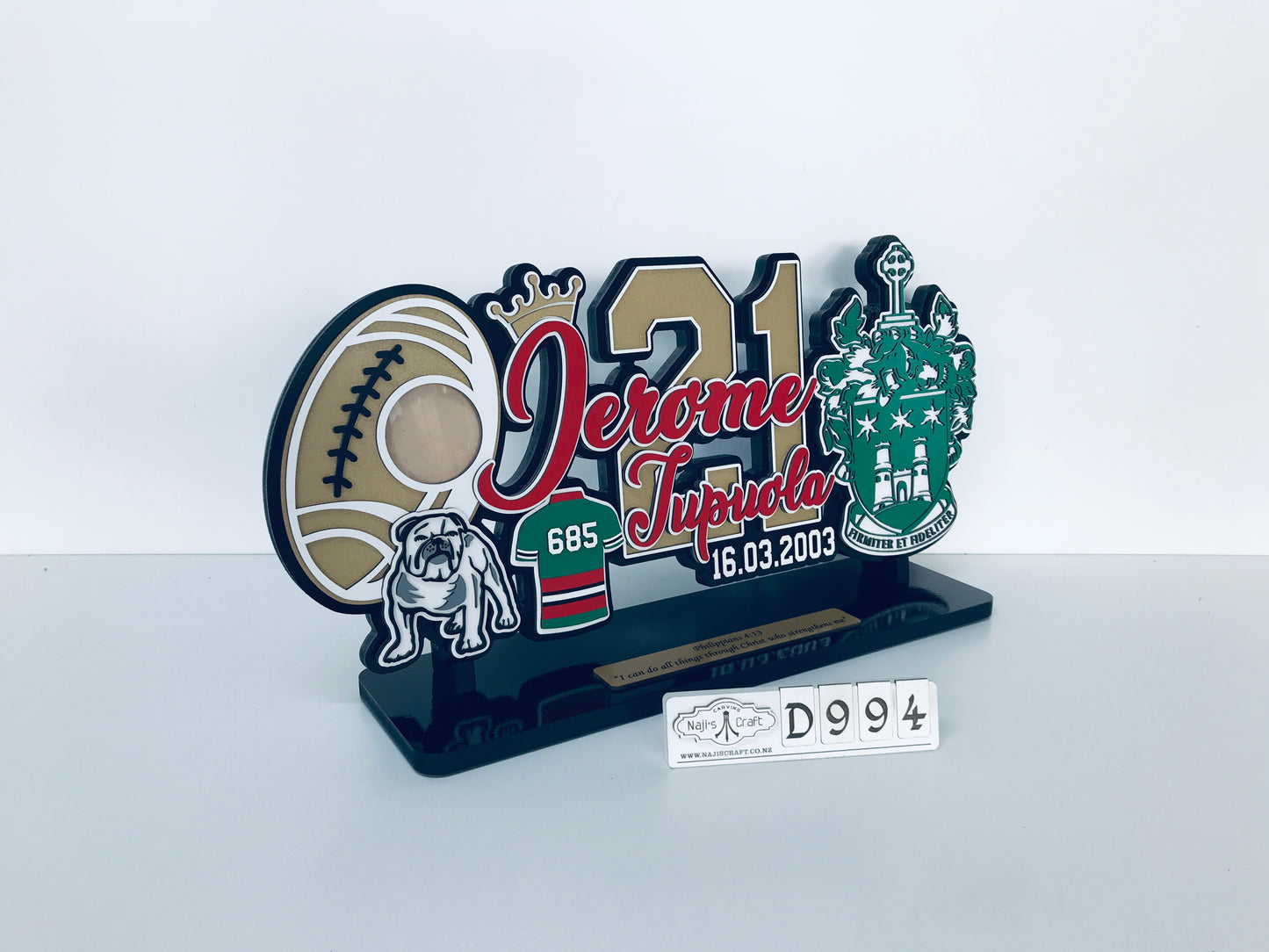 D994 Sports birthday key