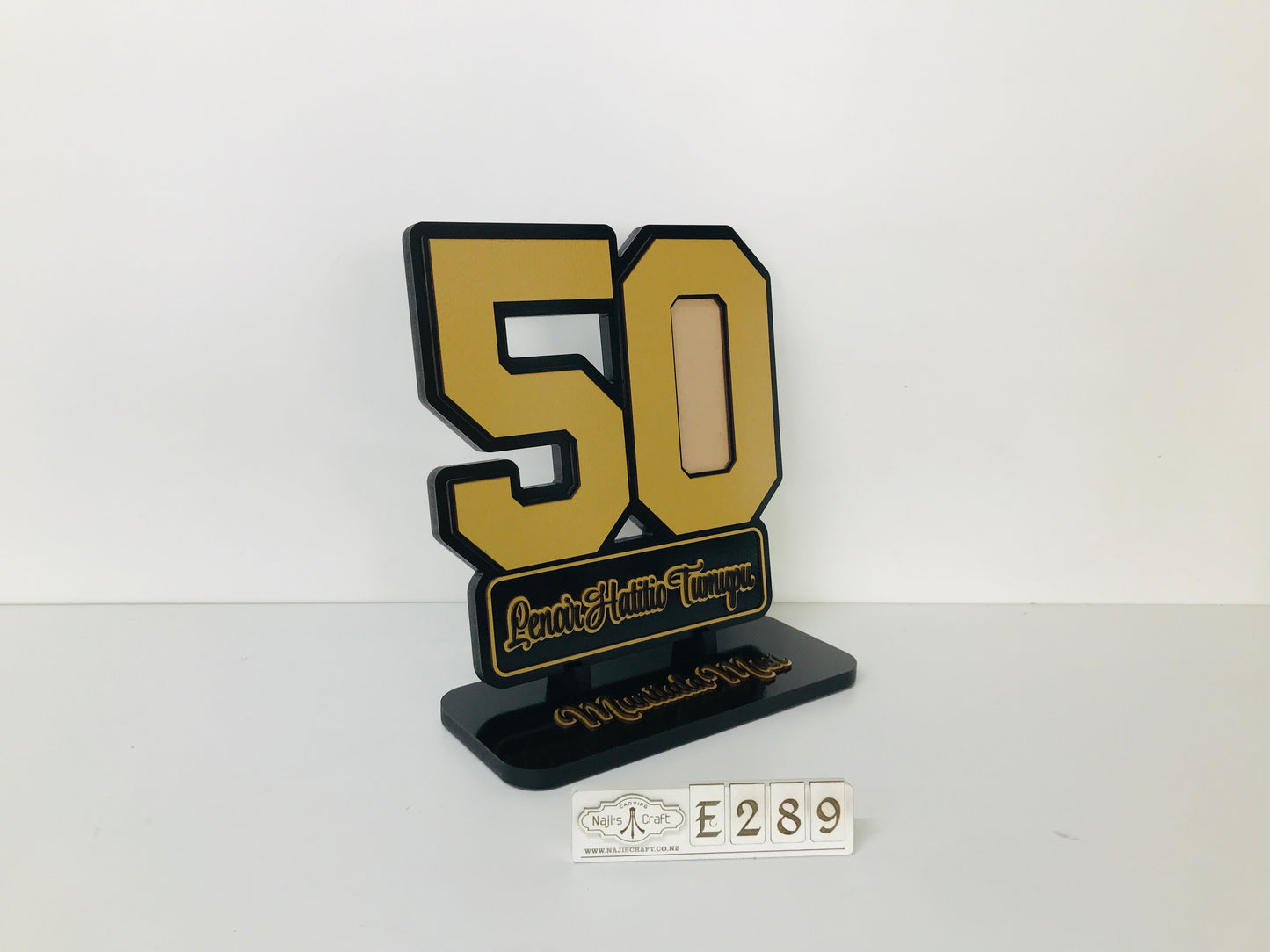 NC13 50th Birthday Plaque
