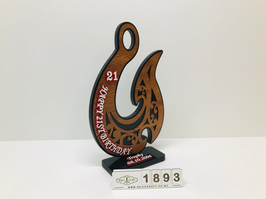 NC24 - 1893 Maori Plaque