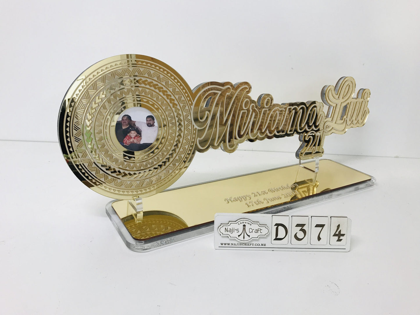 D374 Mirror 21st Key