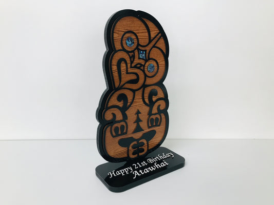 NC86 Tiki Māori Plaque