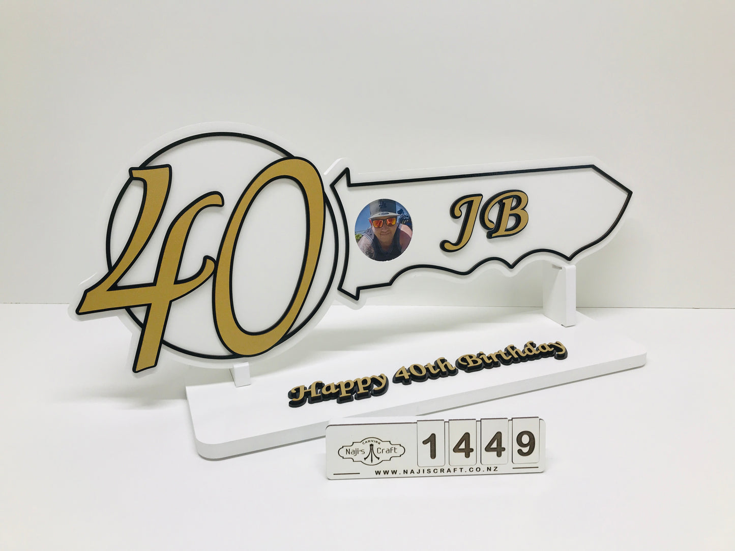 NC40 40th Birthday Key