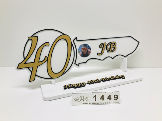 NC40 40th Birthday Key