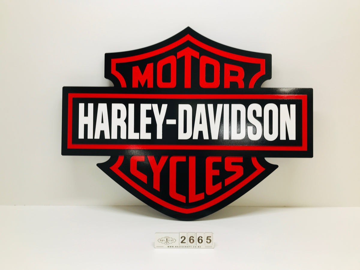  Harley-Davidson logo Birthday Plaque 