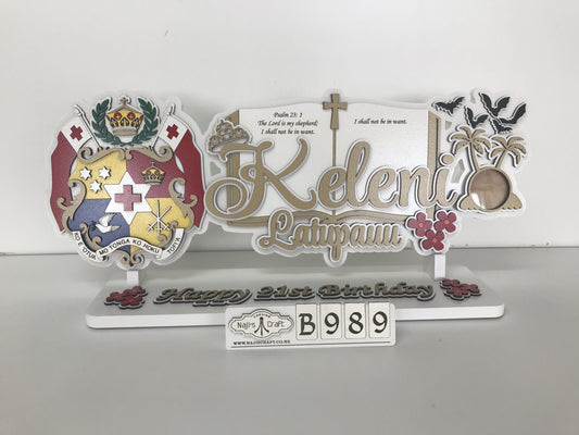 B989 Tongan 21st Key