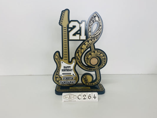 C264 Guitar & Musical 21st key