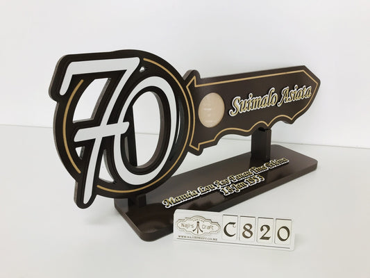 NC43 70th Birthday Key