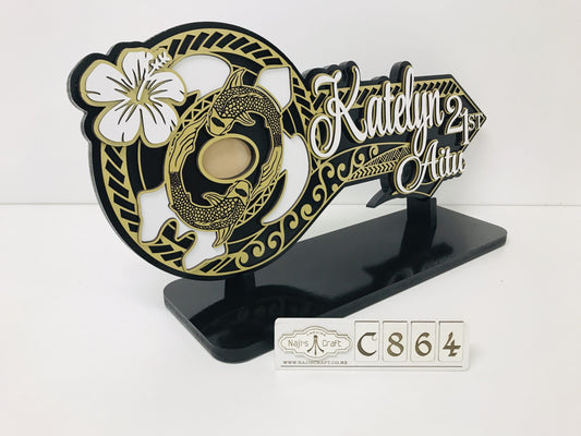 C864 Island Maori 21st Key