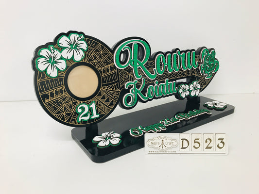 D523 Polynesian 21st Key