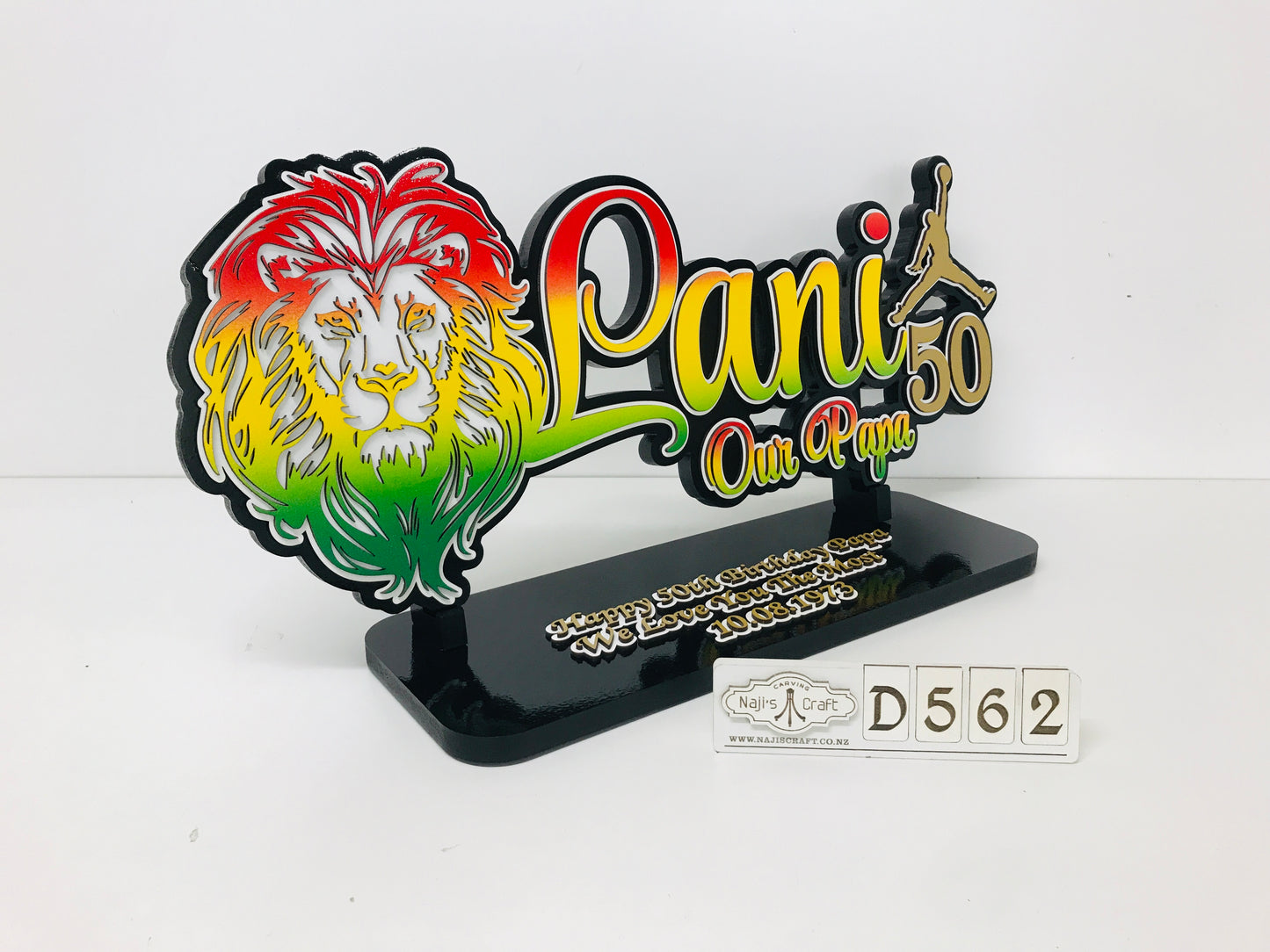 D562 Lion 50th Key