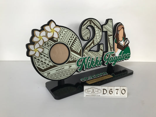 D670 Polynesian 21st Birthday key