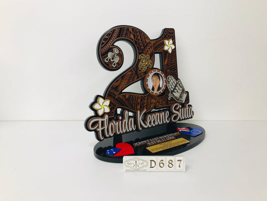 D687 Polynesian 21st Key