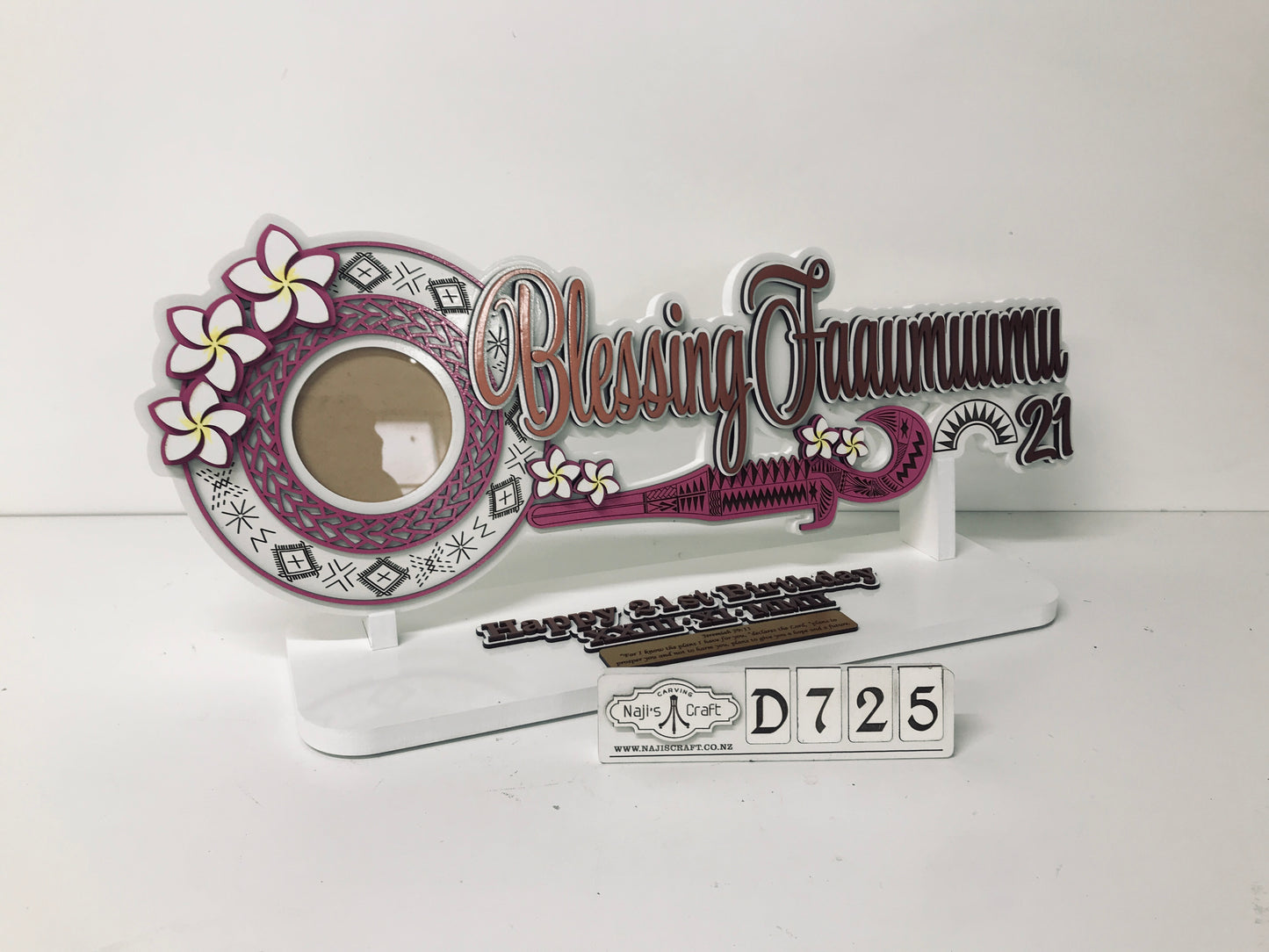 D725 Samoan 21st Key