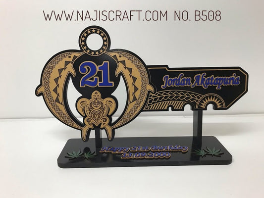 NC34 Polynesian 21st Key